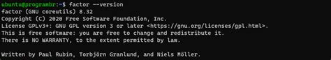 factom linux|Linux factor Command .
